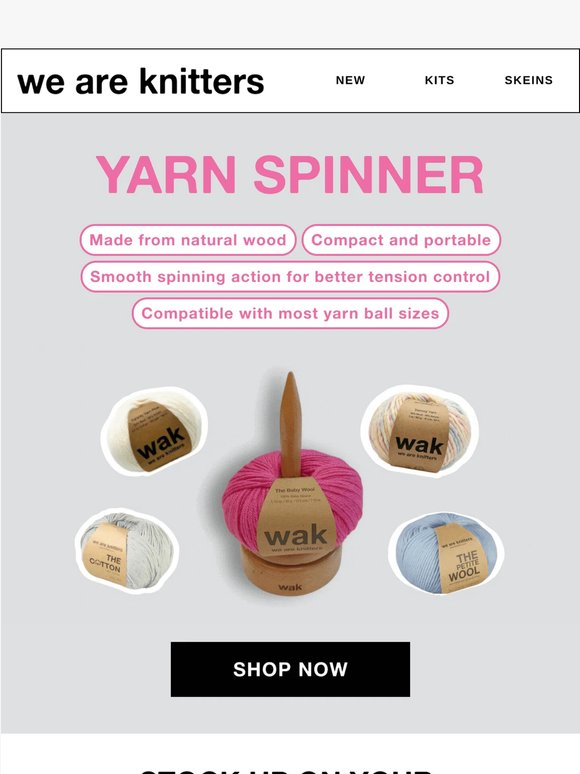 Yarn Spinner Is Back in Stock! ✨