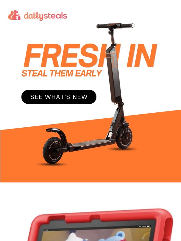 Worth a second look: our newest steals
