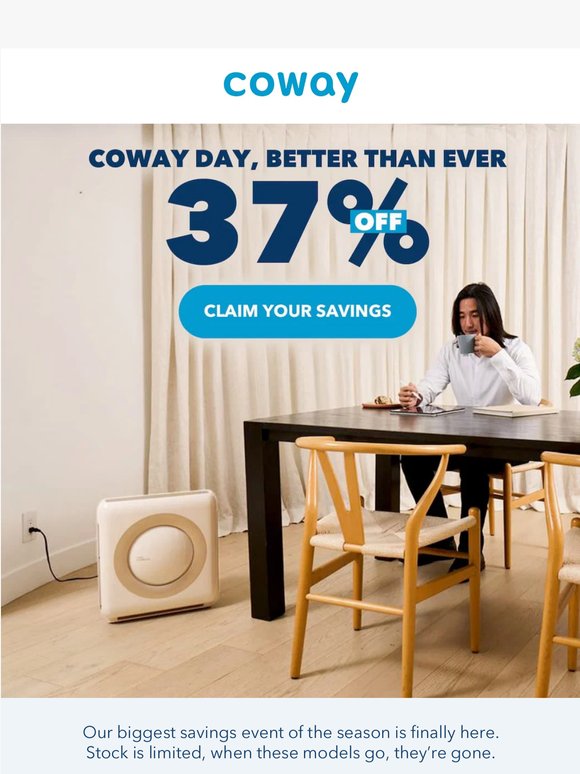 Now's your chance to breathe easy
