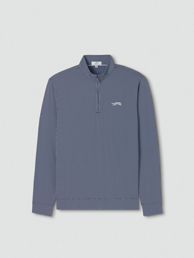 Sun Day Red Magnolia Quarter Zip - Navy Blazer