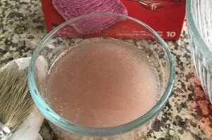 Soak Brillo pads in vinegar for a brilliant no-chemical decor technique