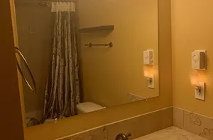 The clever way anyone can revamp a builder-grade mirror