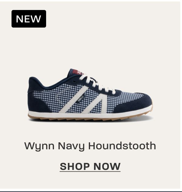 Wynn Navy Houndstooth