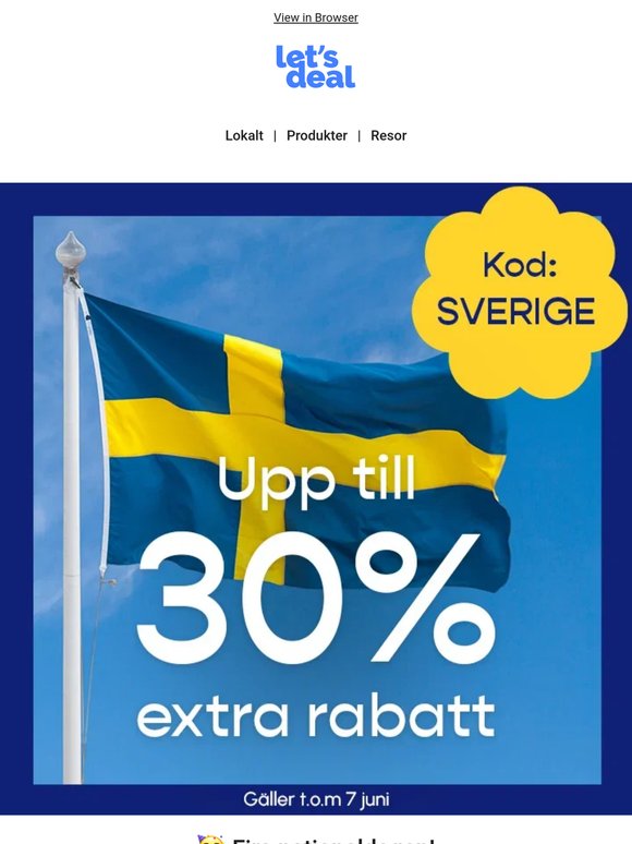 🙌 Nationaldags-rea i Stockholm 🙌