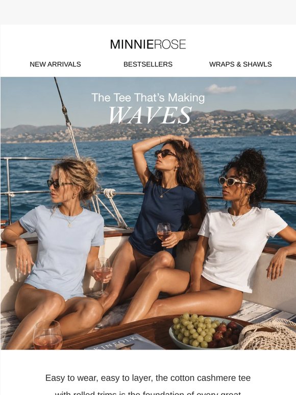 The tee that's making waves