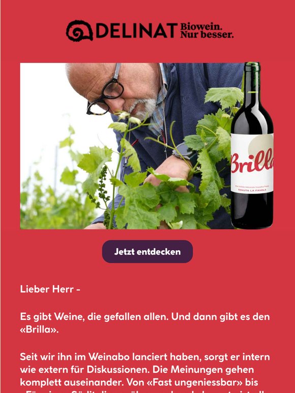 Dieser Wein polarisiert