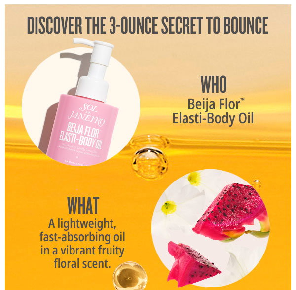 Discover the 3-ounce secret to bounce 