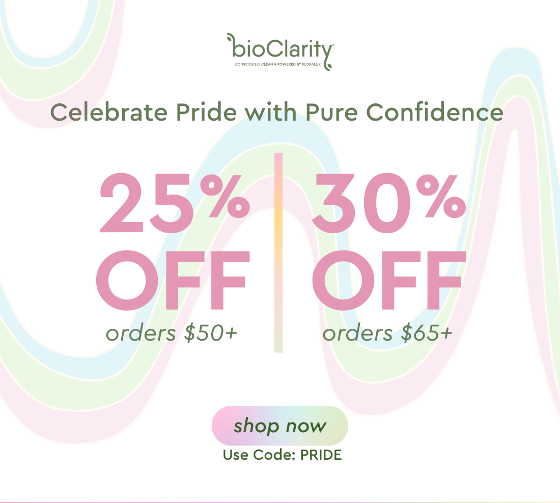 Celebrate Pride with Pure Confidence! 25% OFF orders $50+ or 30% OFF orders $65+! Shop Now Code: PRIDE