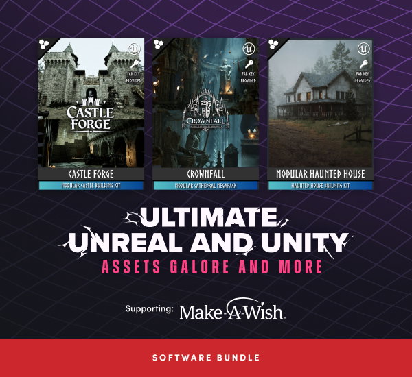 Pay what you want for a ginormous bundle of modular game assets for Unreal Engine and Unity from the pros at Hivemind. 
