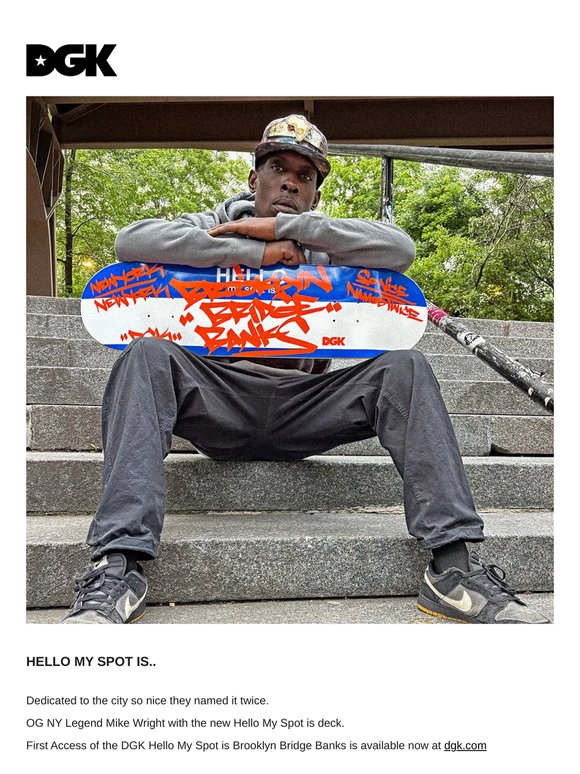 Hello My Spot is...Brooklyn Banks