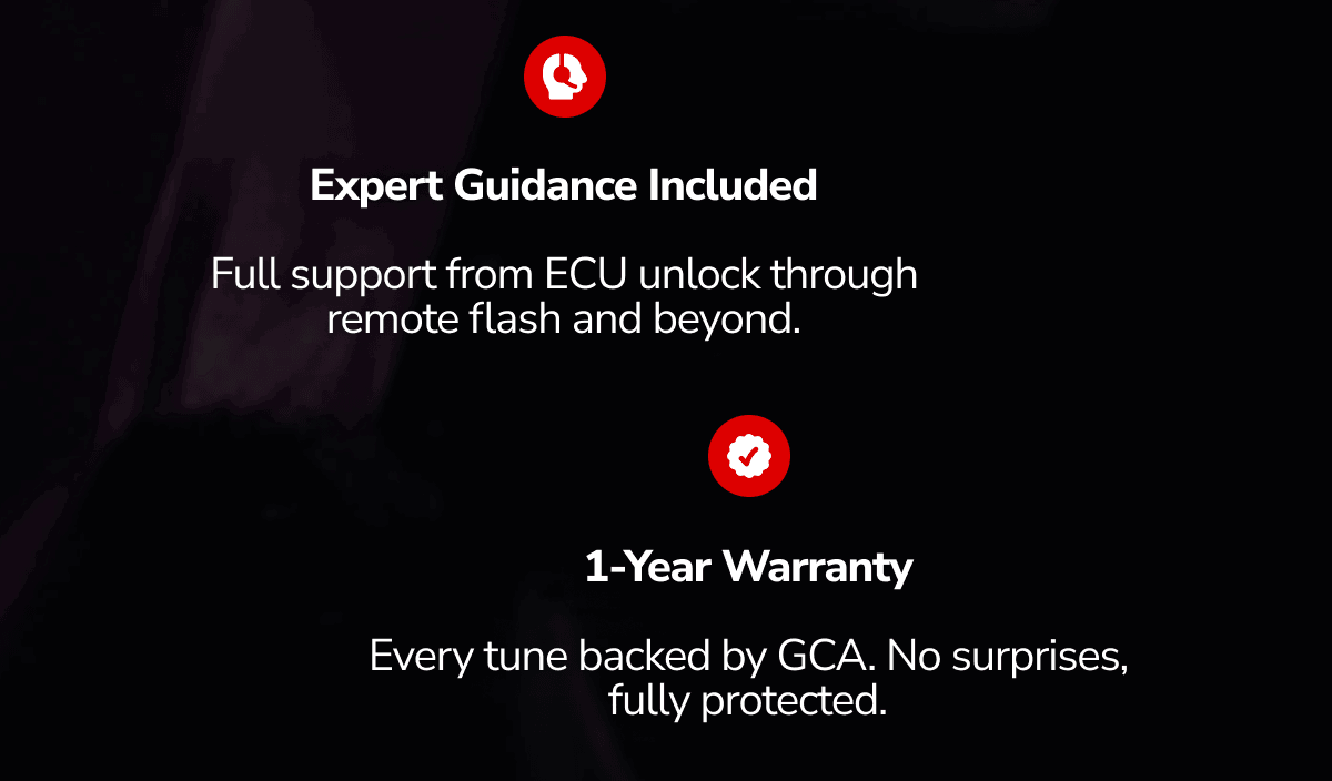 Expert Guidance Included  Full support from ECU unlock through remote flash and beyond.