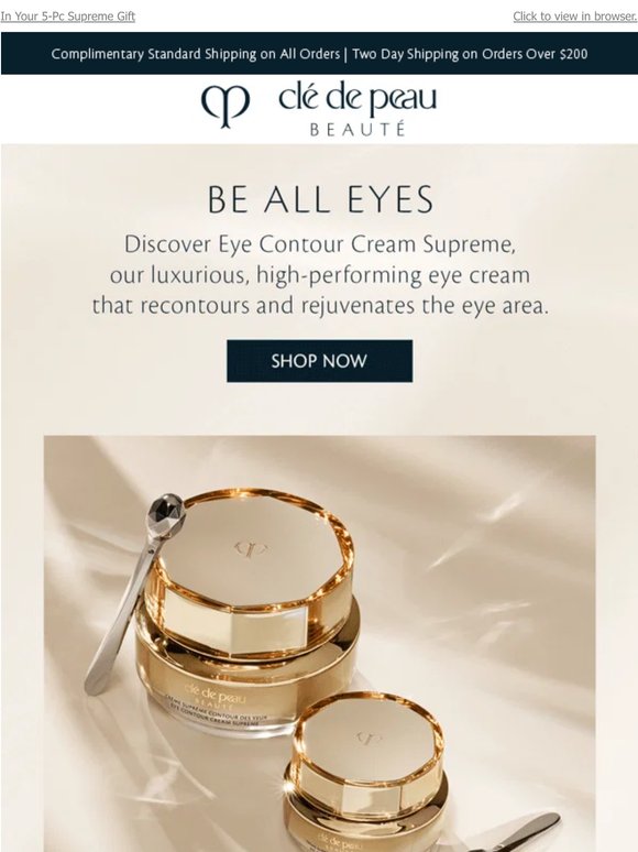 Try Our Iconic Eye Contour Cream Supreme