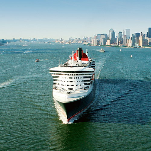 Queen Mary 2 in New York