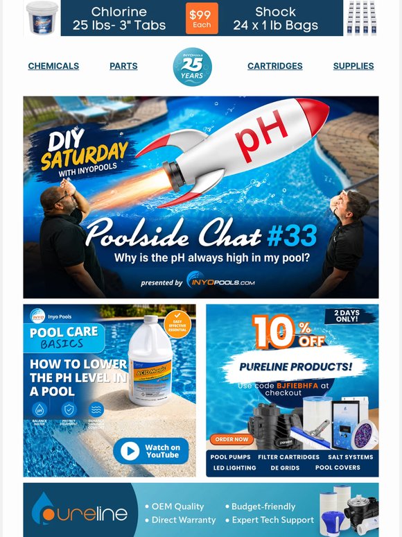 DIY Saturday: Your Pool pH Is High—Now What? [VIDEO]
