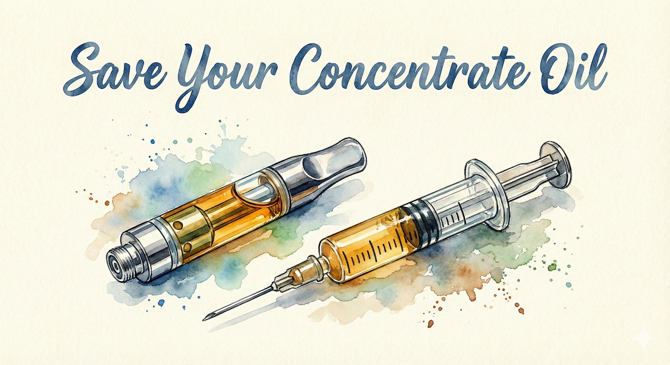 Weed Oil Syringe