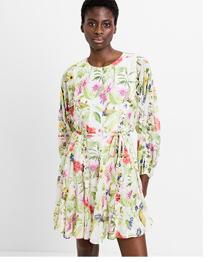 Monica Godet Flippy Dress