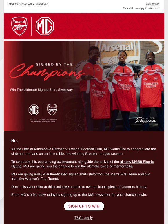 4 Signed Shirts Up for Grabs