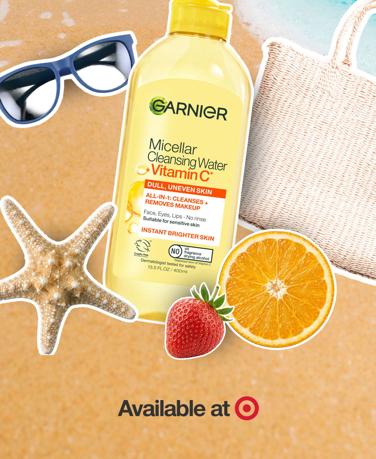 Get Garnier Vitamin C Micellar Water at Target now!