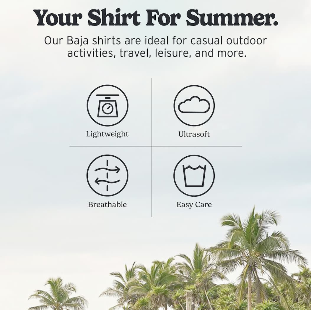 Baja: You Shirt For Summer