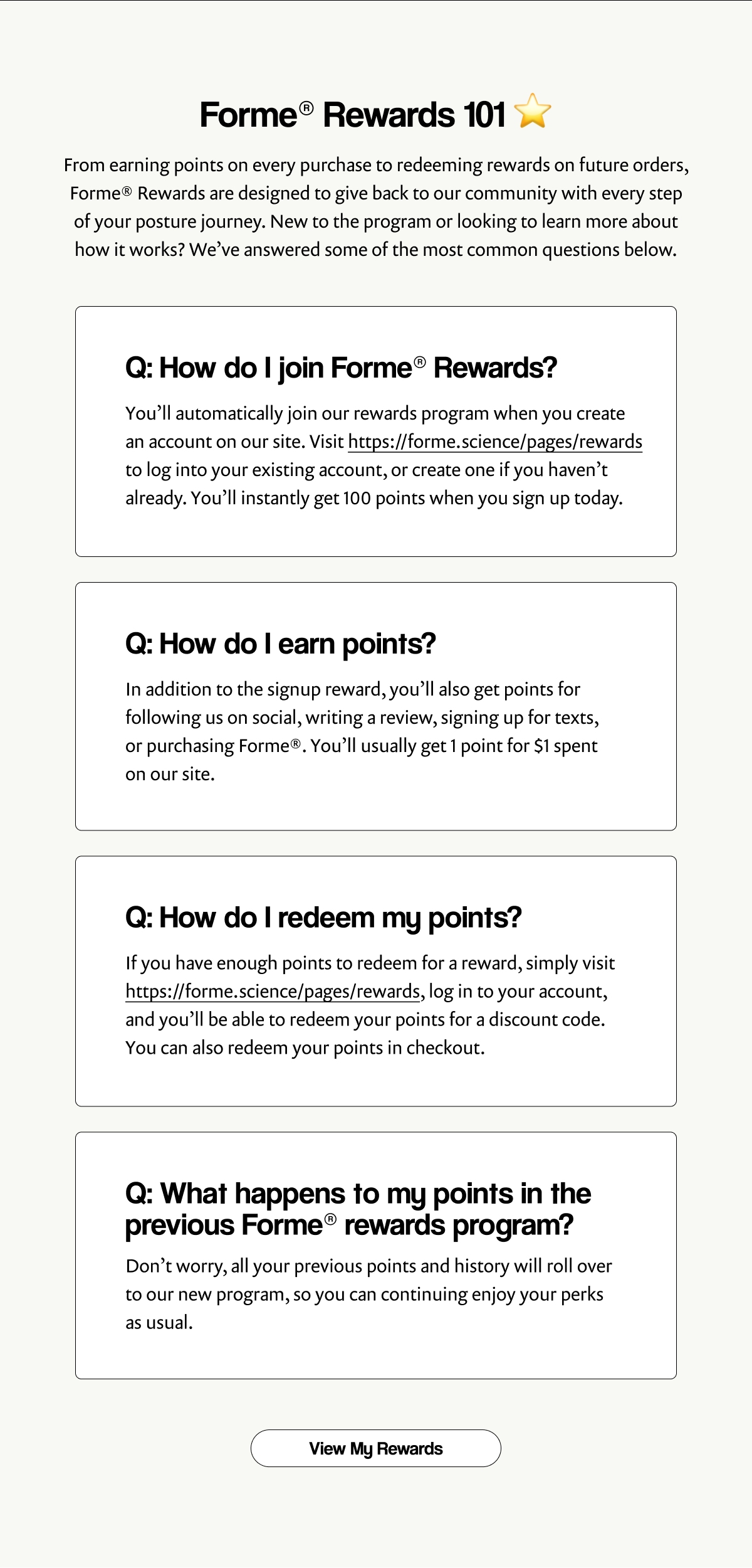 View My Rewards