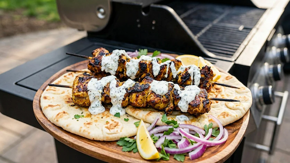 Chicken Shawarma Kabobs