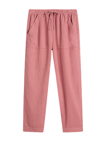 Shop Linen Blend Elle Trouser