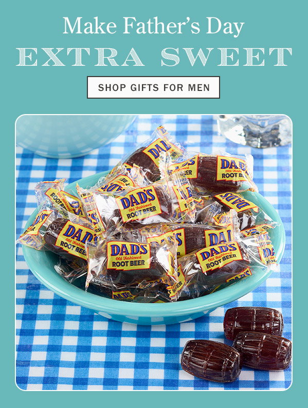 Make Father's Day Extra Sweet. Shop Gifts for Men. Dad's Root Beer Barrel Candy, 1 Pound 12 Ounce Bag