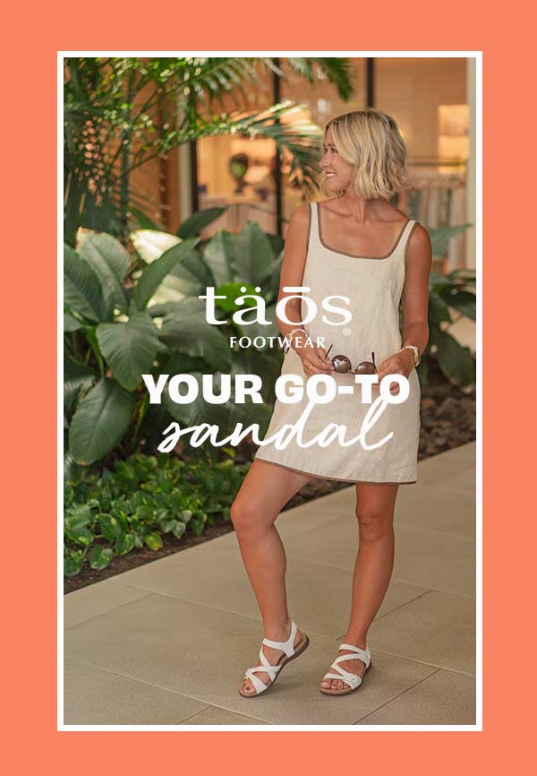 Taos sandals lifestyle