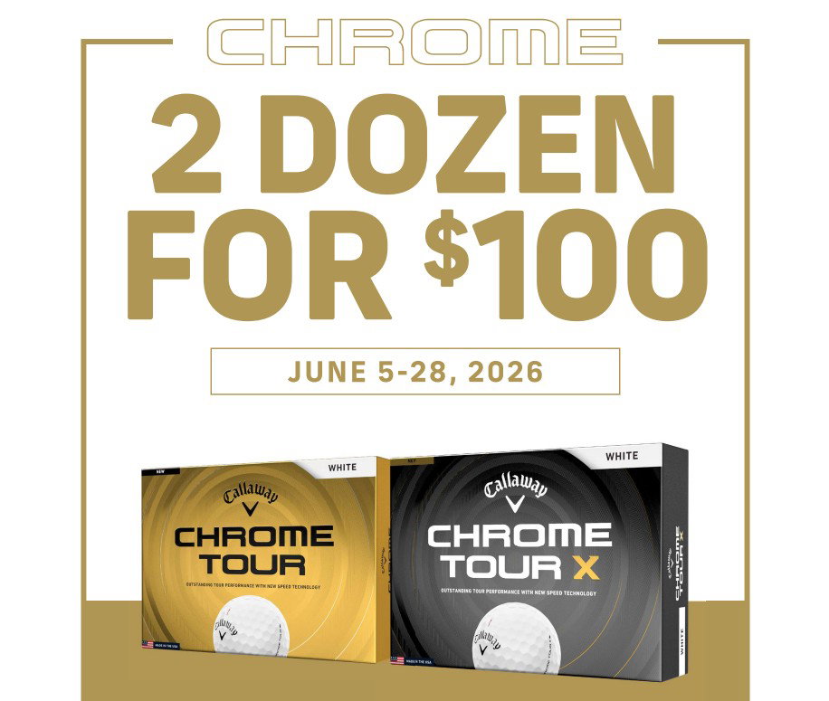 Callaway Chrome Balls