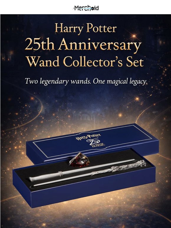 25th Anniversary Wand Set