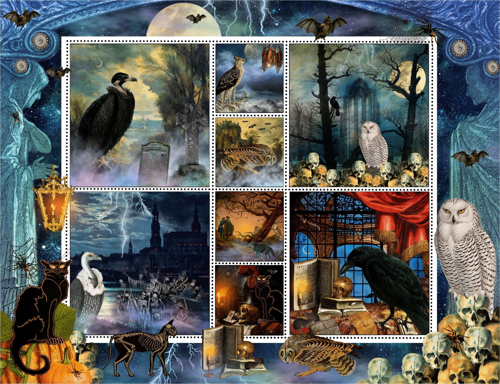 Spooky Halloween wooden jigsaw puzzle