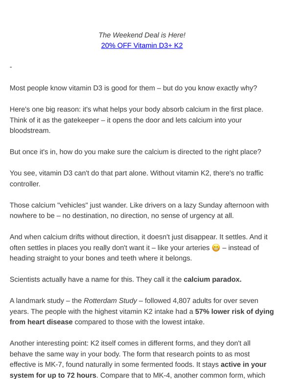 Is your Vitamin D missing this?