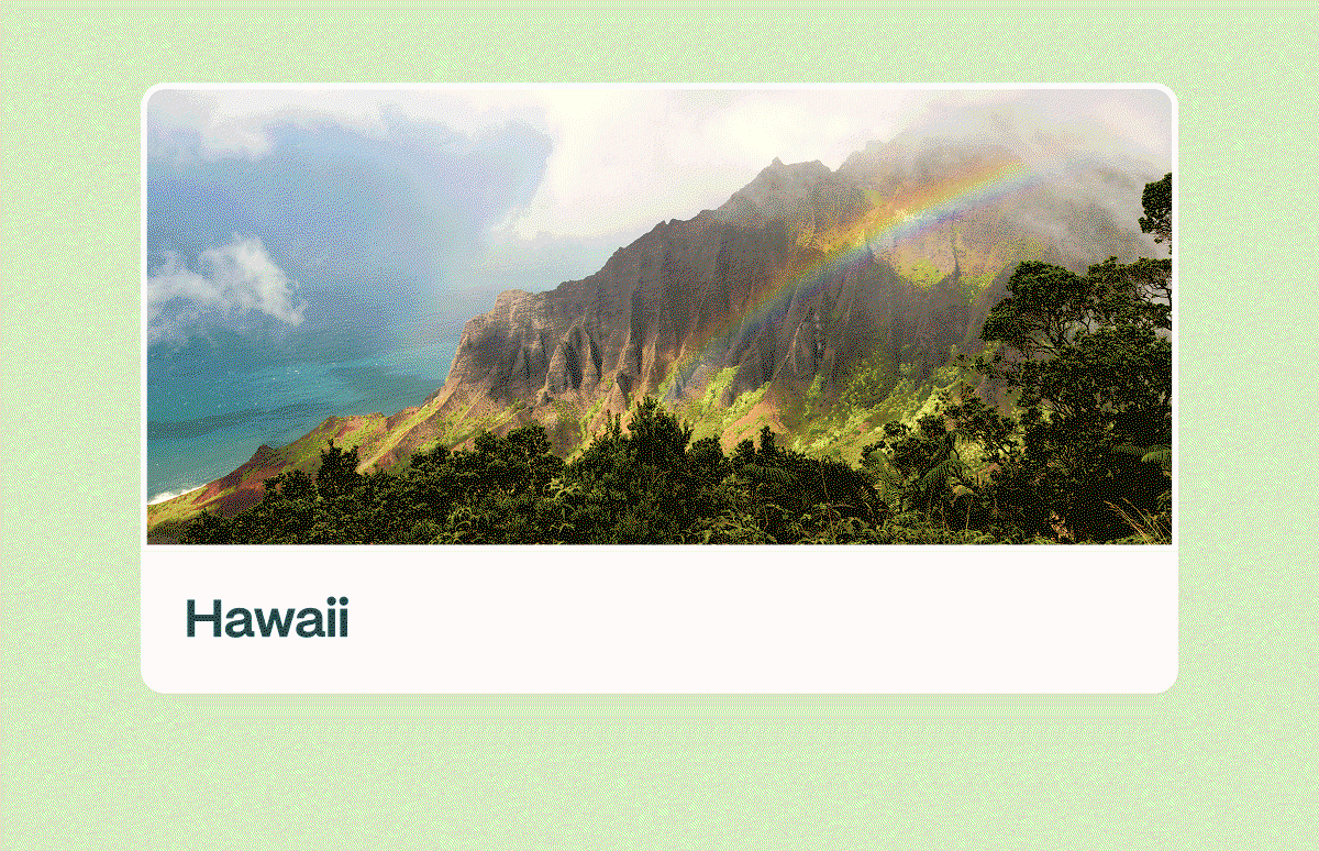 Destinations: Italy, Brazil, Dominican Republic, Hawaii