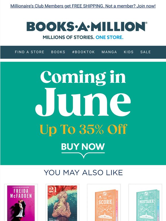 Save on This Month's Best Books Now!