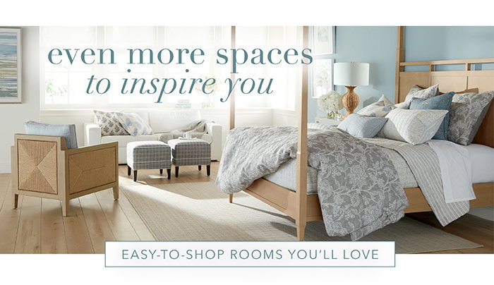 Even more spaces to inspire you | Shop >