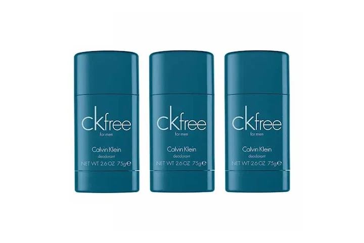 3-pack Calvin Klein CK Free Deostick 75ml