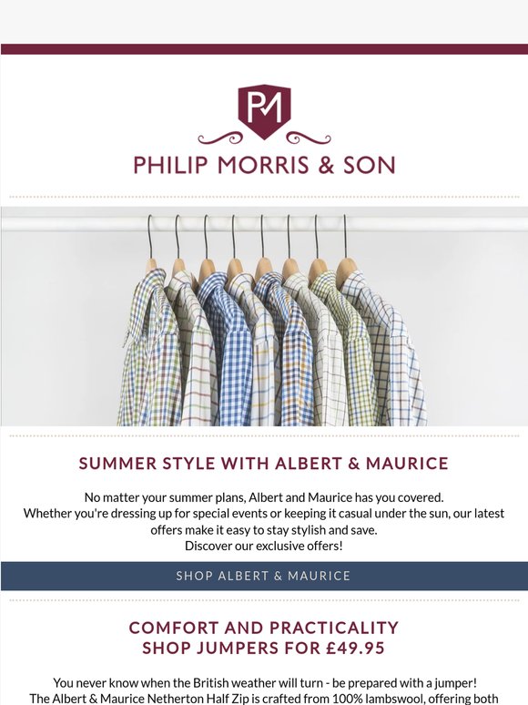 Exclusive offers from Albert & Maurice just for you!