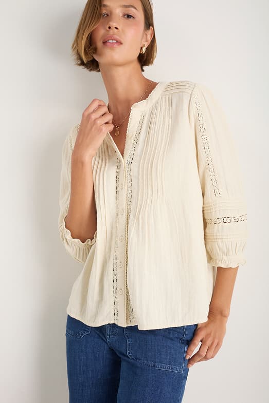 Kiki Blouse Sandstone