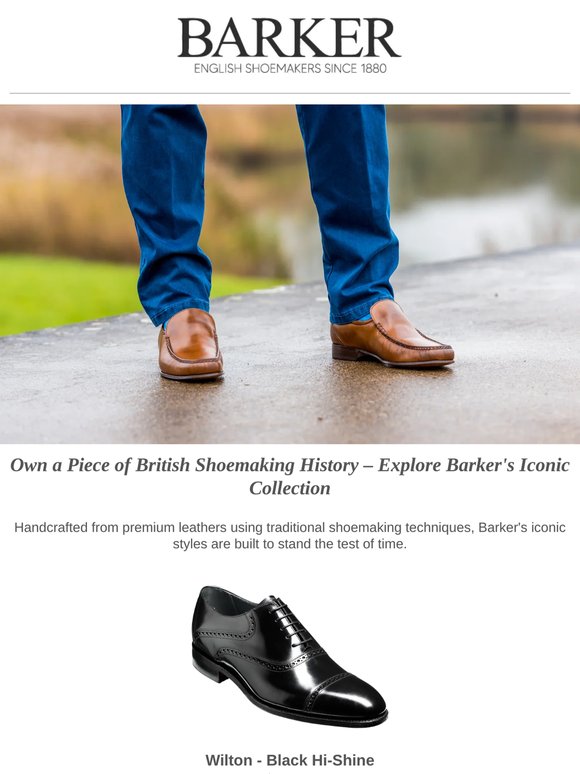 Discover Barker's Most Iconic Shoes – Crafted with Heritage, Built to Last | Shop Now