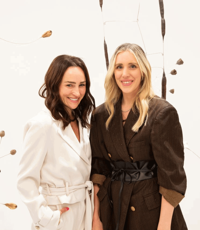 Sarah Meller and Erin Remington of Saatchi Art