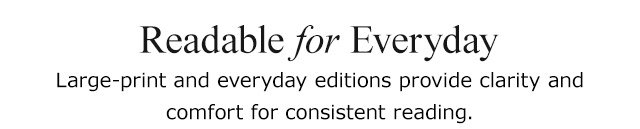 Readable for Everyday