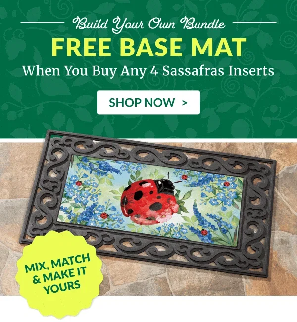 Build Your Own Bundle FREE BASE MAT When You Buy Any 4 Sassafras Inserts