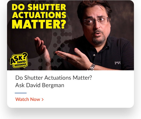 Do Shutter Actuations Matter? | Ask David Bergman