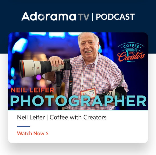 AdoramaTV Podcast | Neil Leifer | Coffee with Creators