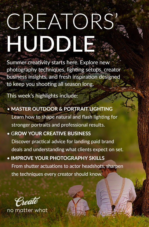 CREATORS' HUDDLE