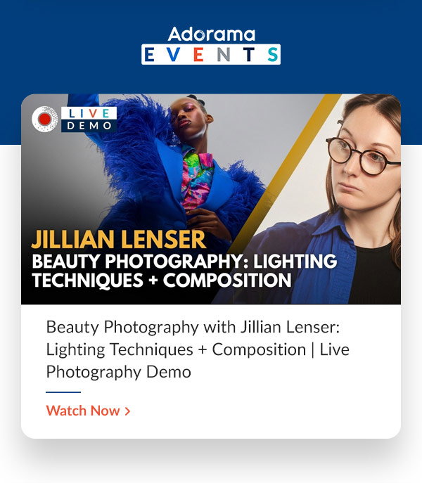 Beauty Photography with Jillian Lenser: Lighting Techniques + Composition | Live Photography Demo 