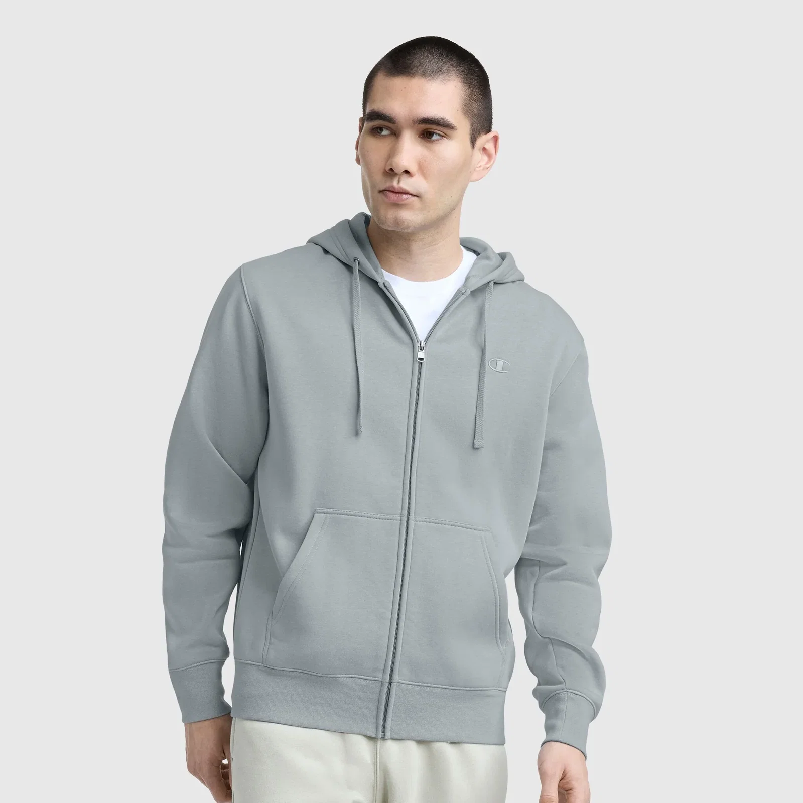 Image of Powerblend Full-Zip Hoodie, C Logo