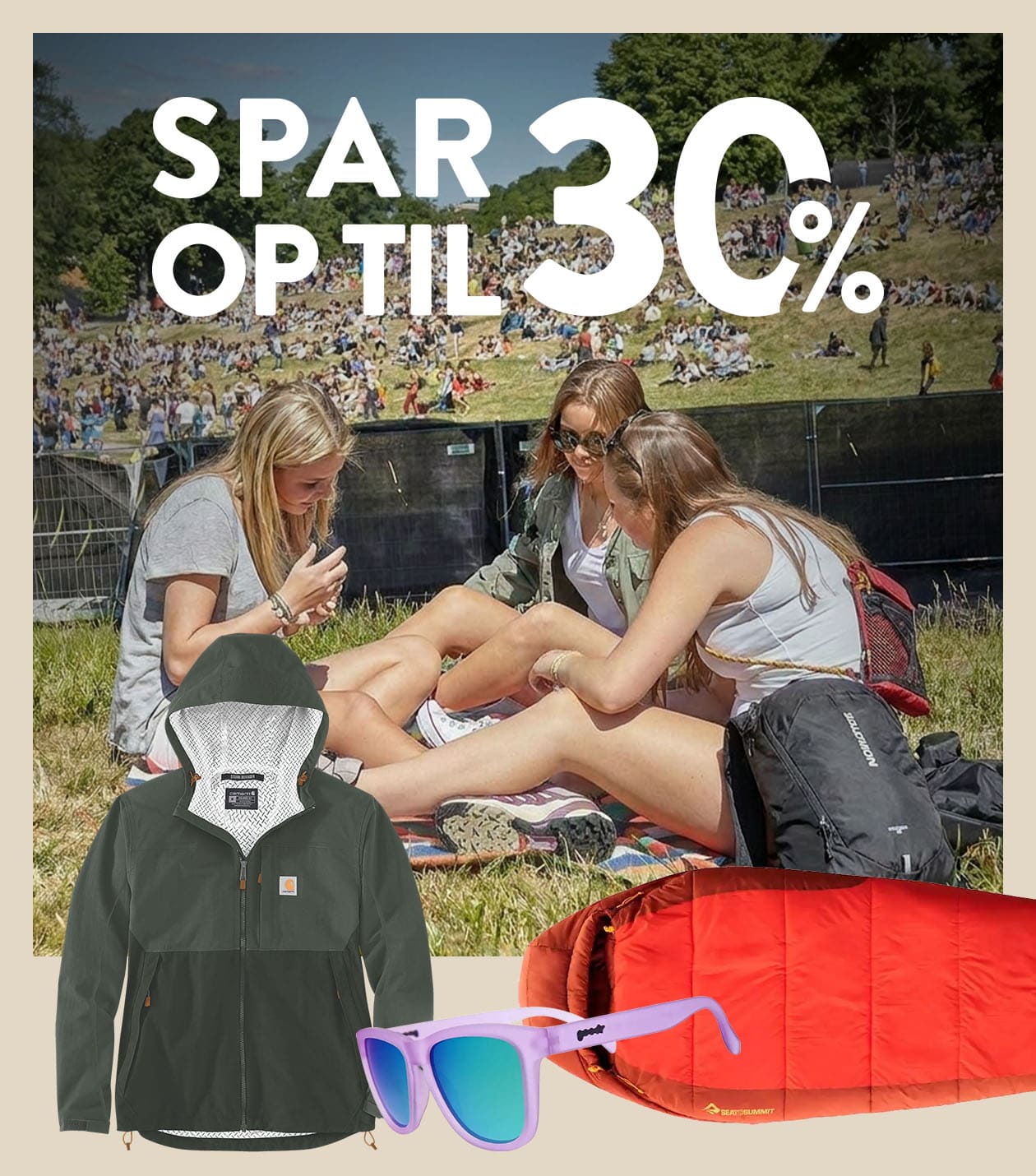 Bliv klar til ferie - spar op til 30%