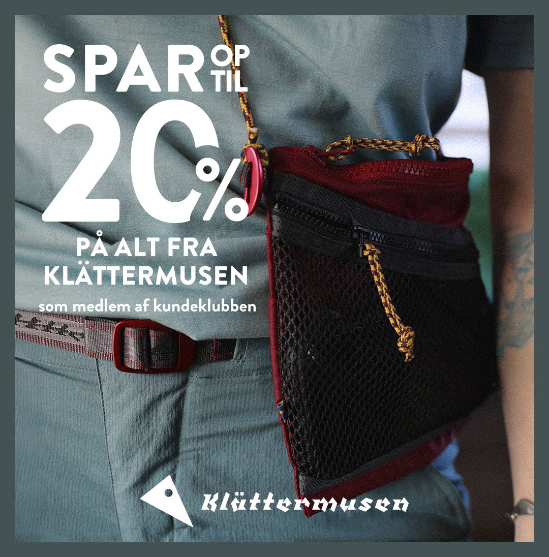 Spar op til 20% på alt fra klättermusen