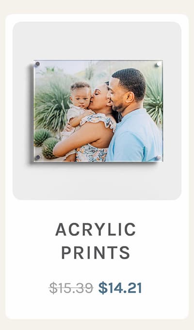 Acrylic Prints $14.21